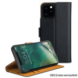 Xqisit iPhone 12 Pro Max Etui Slim Wallet SelecTion Svart