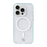 Rvelon iPhone 12 Pro Max Deksel Korrugerte MagSafe Blå