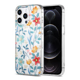 iPhone 12 Pro Max Deksel Blomstermønster MagSafe Kvister