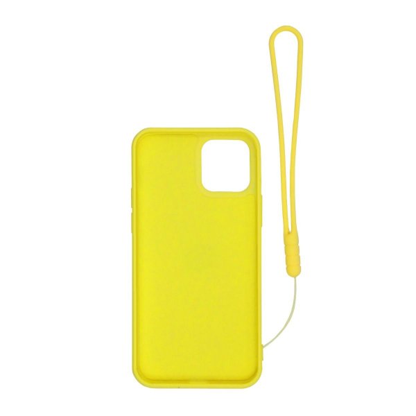 iPhone 12 Pro Max Deksel med Ringholder Gul