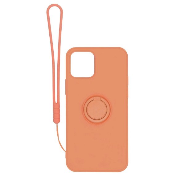 iPhone 12 Pro Max Deksel med Ringholder Oransje