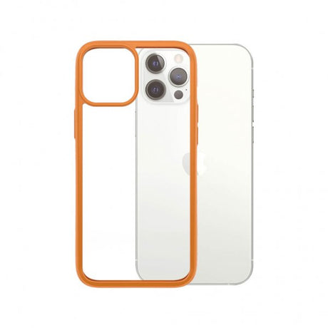 PanzerGlass iPhone 12 Pro Max Deksel ClearCase Color PG Orange