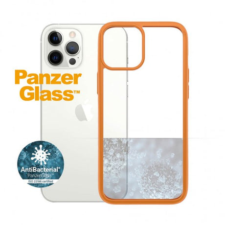 PanzerGlass iPhone 12 Pro Max Deksel ClearCase Color PG Orange