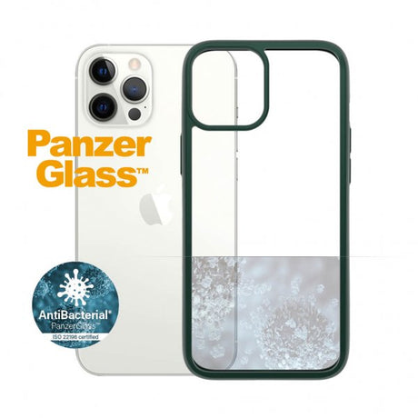PanzerGlass iPhone 12 Pro Max Deksel ClearCase Color Racing Green