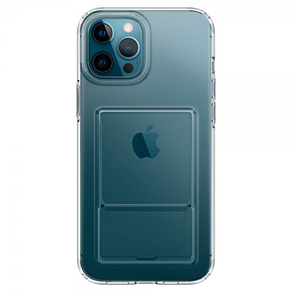 Spigen iPhone 12 Pro Max Deksel Crystal Slot Crystal Clear
