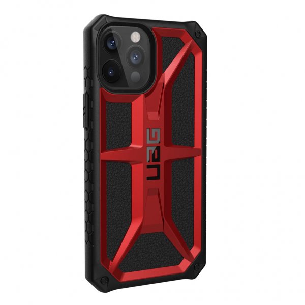 Urban Armor Gear (UAG) iPhone 12 Pro Max Deksel Monarch Crimson