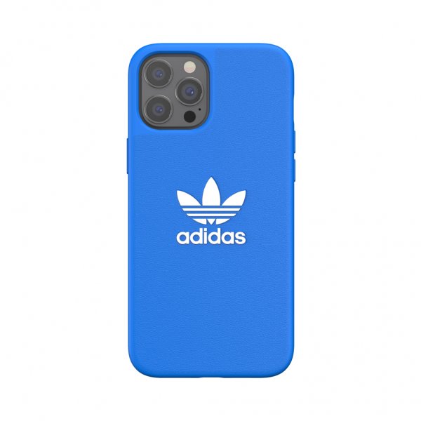 Adidas iPhone 12 Pro Max Deksel Formstøpt Etui Basic Bluebird