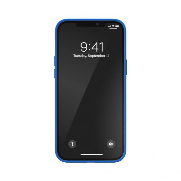 Adidas iPhone 12 Pro Max Deksel Formstøpt Etui Basic Bluebird