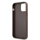 Guess iPhone 12 Pro Max Deksel Printed Stripe Brun