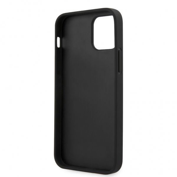 Guess iPhone 12 Pro Max Deksel Printed Stripe Grå