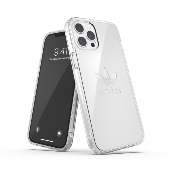 Adidas iPhone 12 Pro Max Deksel Beskyttende Klar Etui Klar