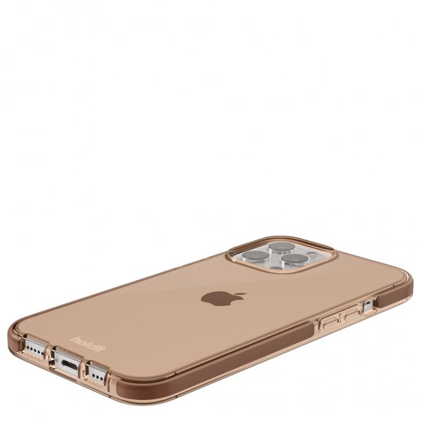 holdit iPhone 12 Pro Max Deksel Seethru Dark Brown