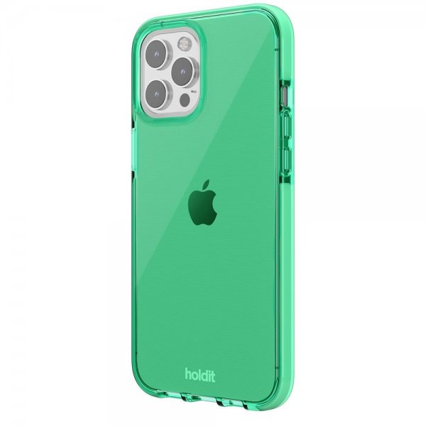 holdit iPhone 12 Pro Max Deksel Seethru Grass Green