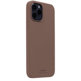 holdit iPhone 12 Pro Max Deksel Silikon Dark Brown
