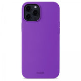 holdit iPhone 12 Pro Max Deksel Silikon Bright Purple