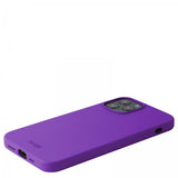 holdit iPhone 12 Pro Max Deksel Silikon Bright Purple