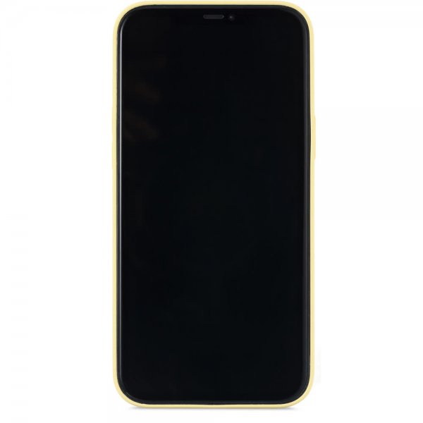 holdit iPhone 12 Pro Max Deksel Silikon Gul