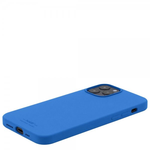 holdit iPhone 12 Pro Max Deksel Silikon Sky Blue