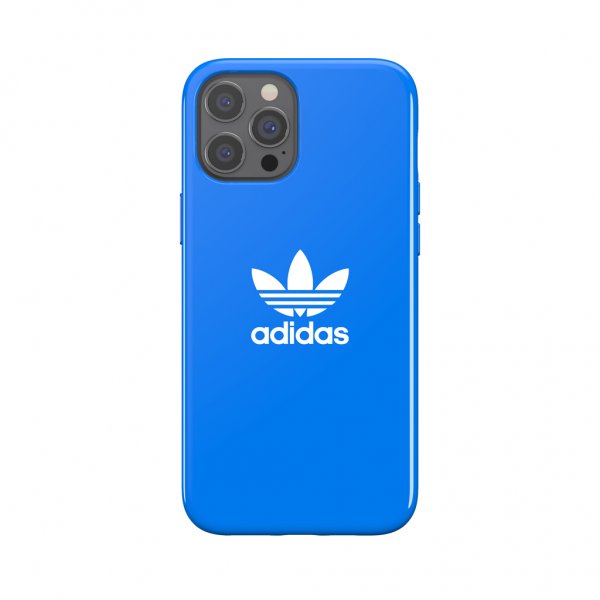 Adidas iPhone 12 Pro Max Deksel Snap Etui Trefoil Bluebird