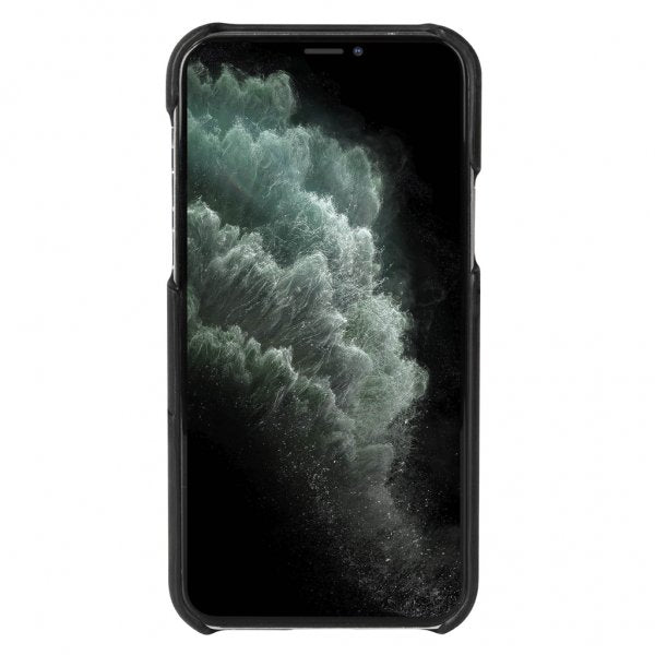Krusell iPhone 12 Pro Max Deksel Sunne CardCover Vintage Black