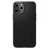 Spigen iPhone 12 Pro Max Deksel Thin Fit Svart