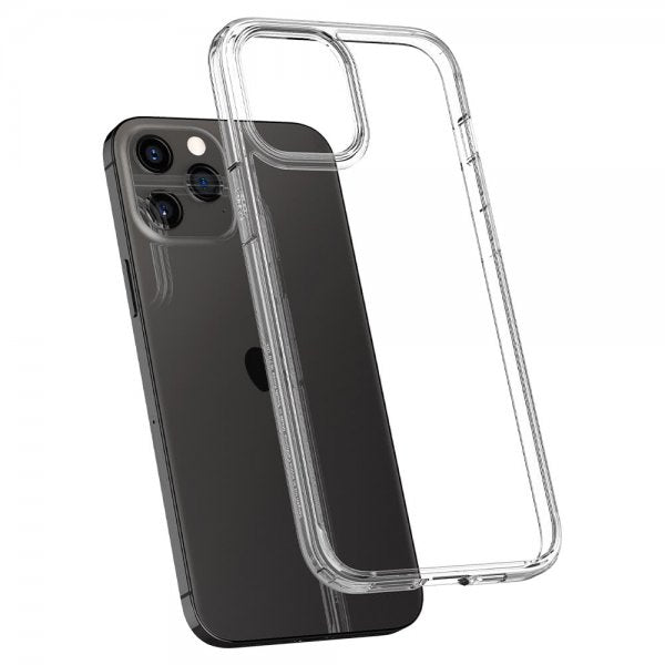 Spigen iPhone 12 Pro Max Deksel Ultra Hybrid Crystal Clear