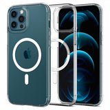 Spigen iPhone 12 Pro Max Deksel Ultra Hybrid Mag Hvit