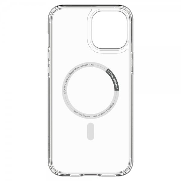 Spigen iPhone 12 Pro Max Deksel Ultra Hybrid Mag Hvit