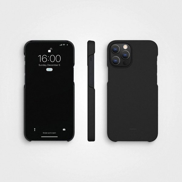 agood company iPhone 12 Pro Max Deksel Växtbaserat Charcoal Black