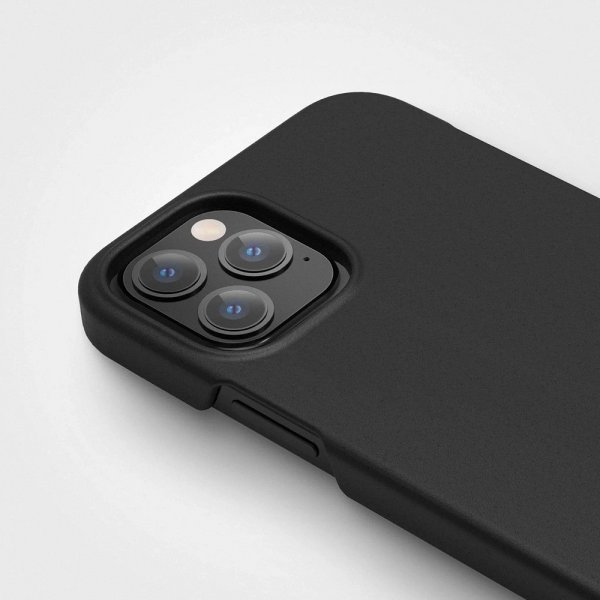 agood company iPhone 12 Pro Max Deksel Växtbaserat Charcoal Black
