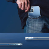 iPhone 12 Pro Max Deksel TPU MagSafe Støtsikker Transparent