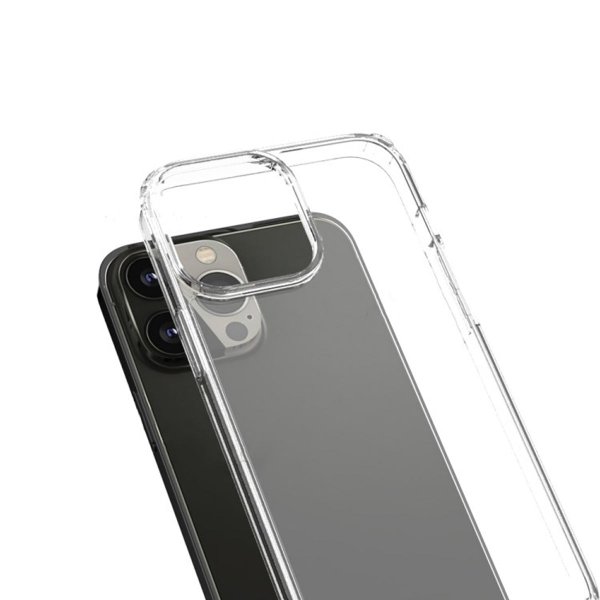 Rvelon iPhone 12 Pro Max Deksel Støtsikker Transparent