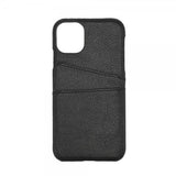 Onsala iPhone 12 Mini Deksel Ekte Skinn Kortlomme Svart