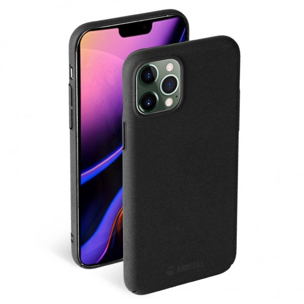 Krusell iPhone 12/iPhone 12 Pro Deksel SandCover Svart
