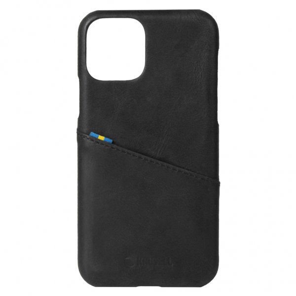 Krusell iPhone 12/iPhone 12 Pro Deksel Sunne CardCover Vintage Black