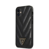 Guess iPhone 12 Mini Deksel V Tikattu Svart