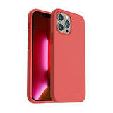 Rvelon iPhone 12/iPhone 12 Pro Deksel Silikon Rosa