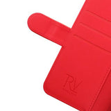 Rvelon iPhone 12/iPhone 12 Pro Etui Detachable Wallet Case Rød