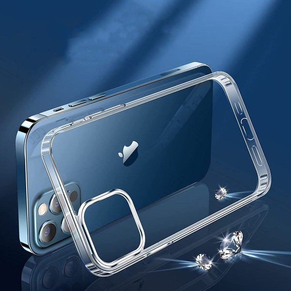 iPhone 12/iPhone 12 Pro Deksel MagSafe TPU Transparent