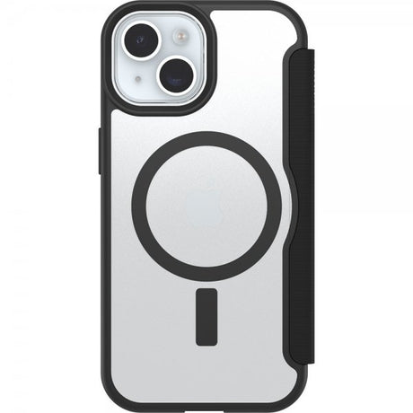 Otterbox iPhone 13/14/15/16e/17e Etui React Folio MagSafe Black Crystal