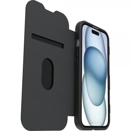 Otterbox iPhone 13/14/15/16e/17e Etui React Folio MagSafe Black Crystal
