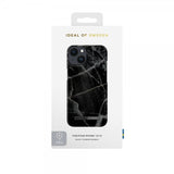 Ideal of Sweden iPhone 13/14/15/16e/17e Deksel Fashion Case MagSafe Black Thunder Marble