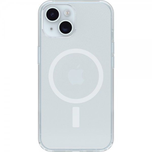 Otterbox iPhone 13/14/15/16e/17e Deksel Symmetry Clear MagSafe Transparent