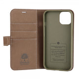 Onsala iPhone 13 Etui ECO Wallet Brun