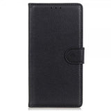 Nordic Covers iPhone 13 Etui Litchi Raven Black