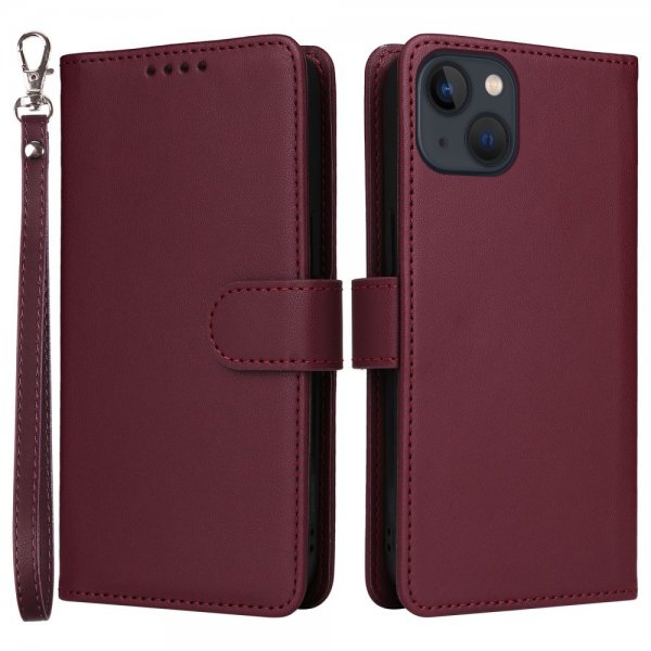 Betopnice iPhone 13 Etui Avtagbart Deksel 005 Rød