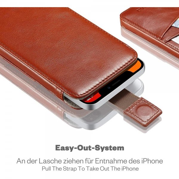 Kavaj iPhone 13 Etui Miami Brun