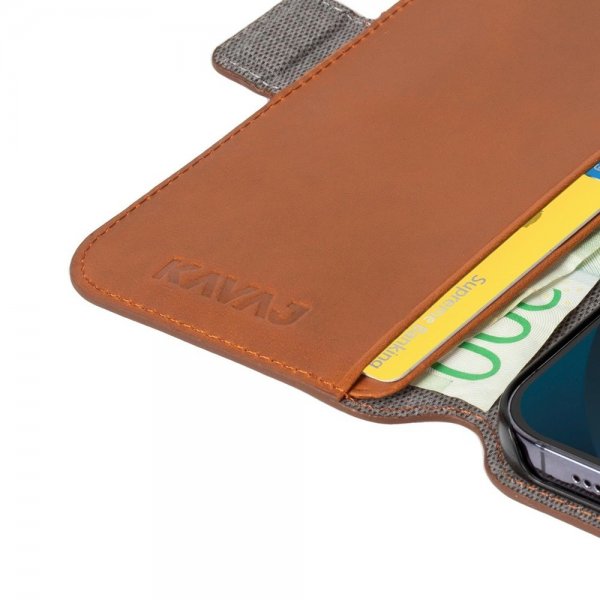 Kavaj iPhone 13 Etui Phoenix Brun