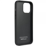 Audi iPhone 13/iPhone 13 Pro Deksel Genuine Leather Case Svart