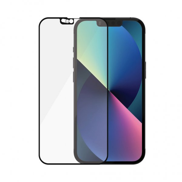 PanzerGlass iPhone 13/iPhone 13 Pro Skjermbeskytter Edge-to-Edge Swarovski CamSlider